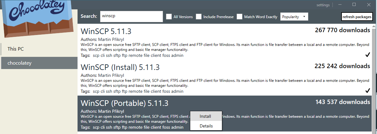 powershell install choco powershell install choco